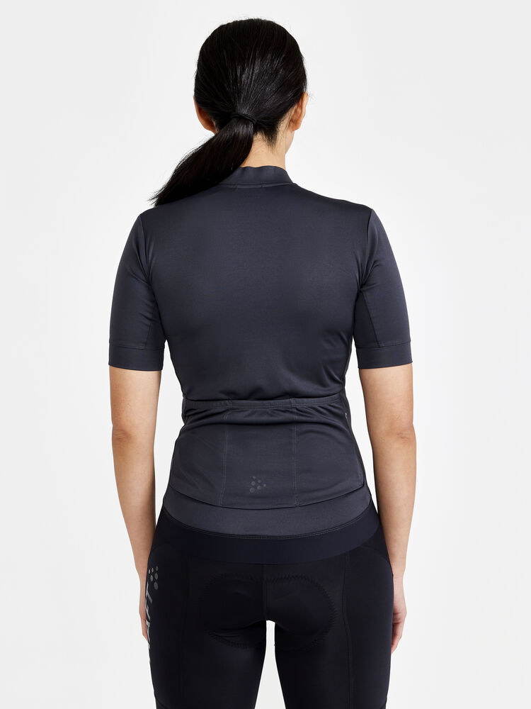 Craft CORE Essence Jersey Tight Fit W - Ashpalt-Roxo (retail) [995486] / XS