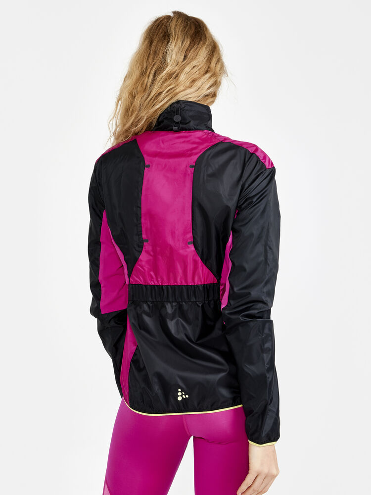 Craft PRO Hypervent Jacket W - BLACK-ROXO [999486] / XS