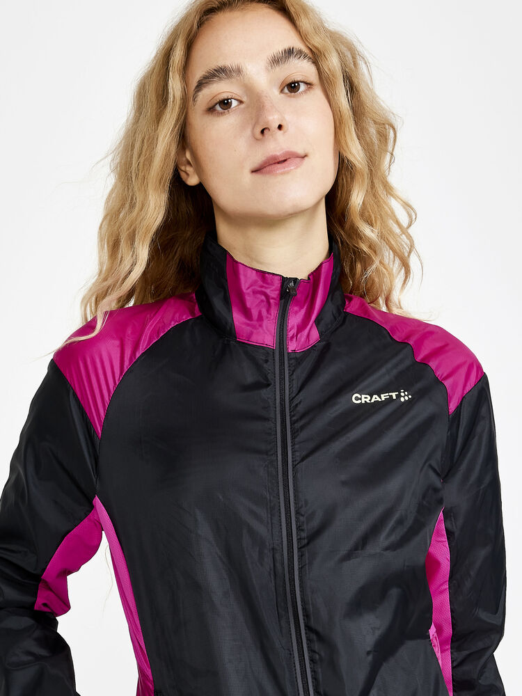 Craft PRO Hypervent Jacket W - BLACK-ROXO [999486] / XS