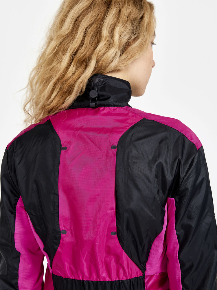Craft PRO Hypervent Jacket W - BLACK-ROXO [999486] / XS