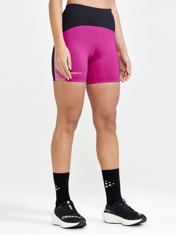 Craft PRO Hypervent Short Tights W - BLACK-ROXO [999486] / XS