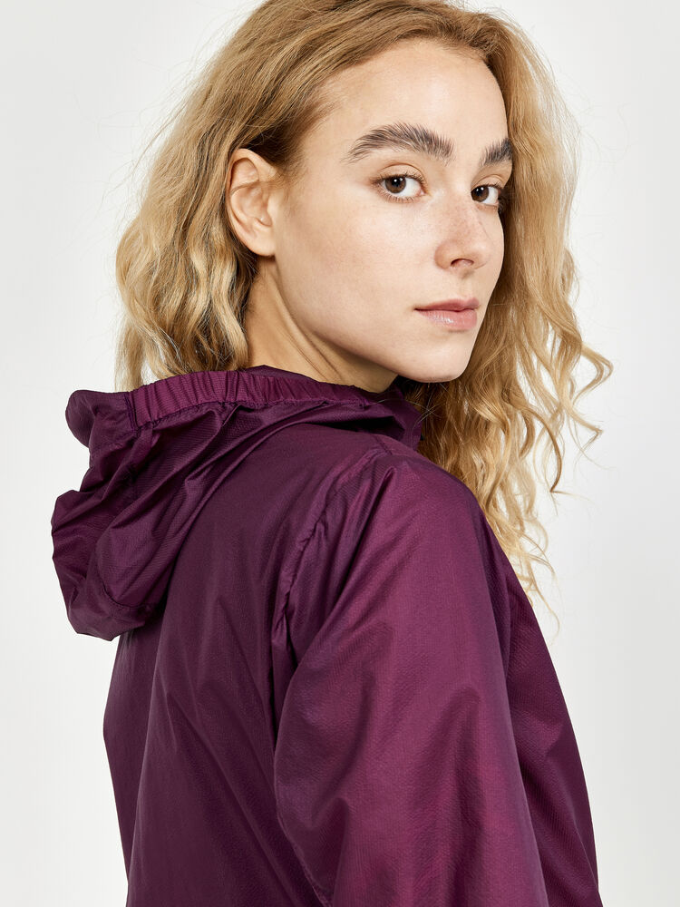 Craft Adv Offroad Wind Jacket W - BURGUNDY-CRESS [435542] / XS