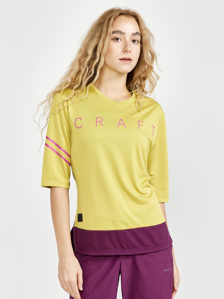 Craft Core Offroad XT SS Jersey W - CRESS-BURGUNDY [542435] / XS