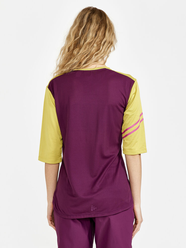 Craft Core Offroad XT SS Jersey W - CRESS-BURGUNDY [542435] / XS