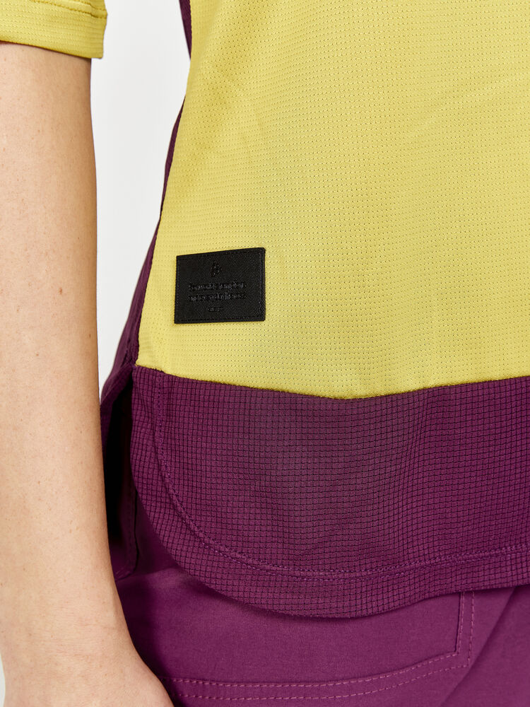 Craft Core Offroad XT SS Jersey W - CRESS-BURGUNDY [542435] / XS