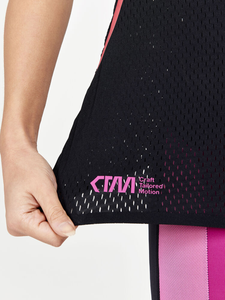 Craft CTM Distance Warp Mesh SS Tee W - Black AW25 [999000] / XS