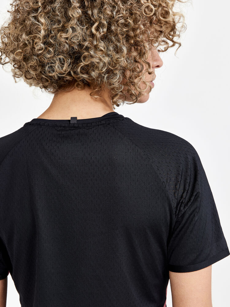 Craft CTM Distance Warp Mesh SS Tee W - Black AW25 [999000] / XS