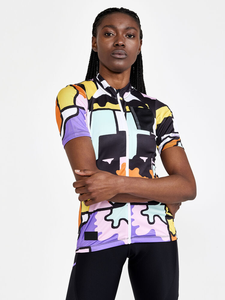 Craft Adv Bike Offroad SS Jersey W - MULTI-GUM [007718] / XS