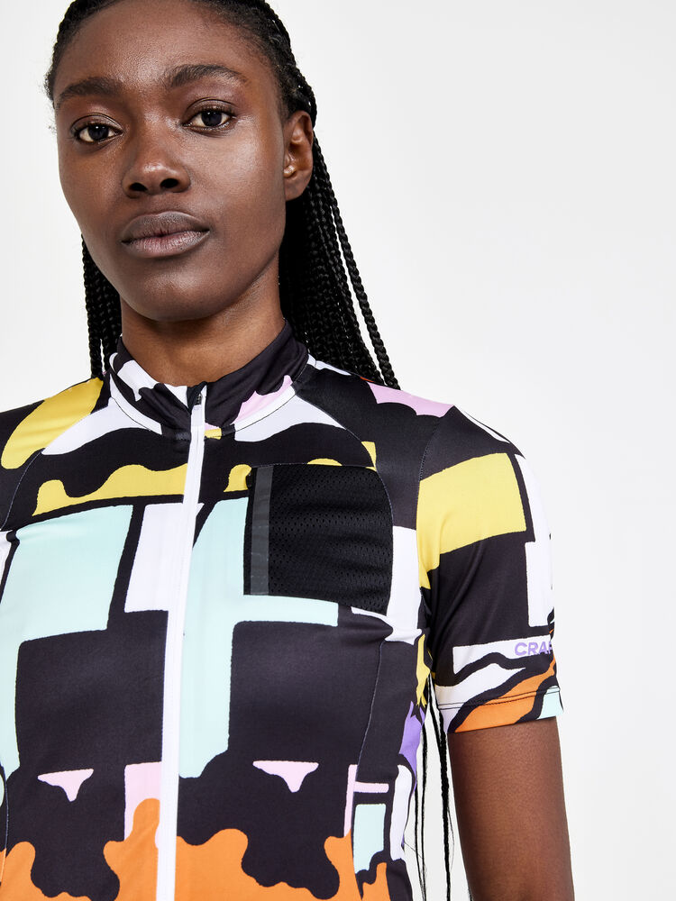 Craft Adv Bike Offroad SS Jersey W - MULTI-GUM [007718] / XS