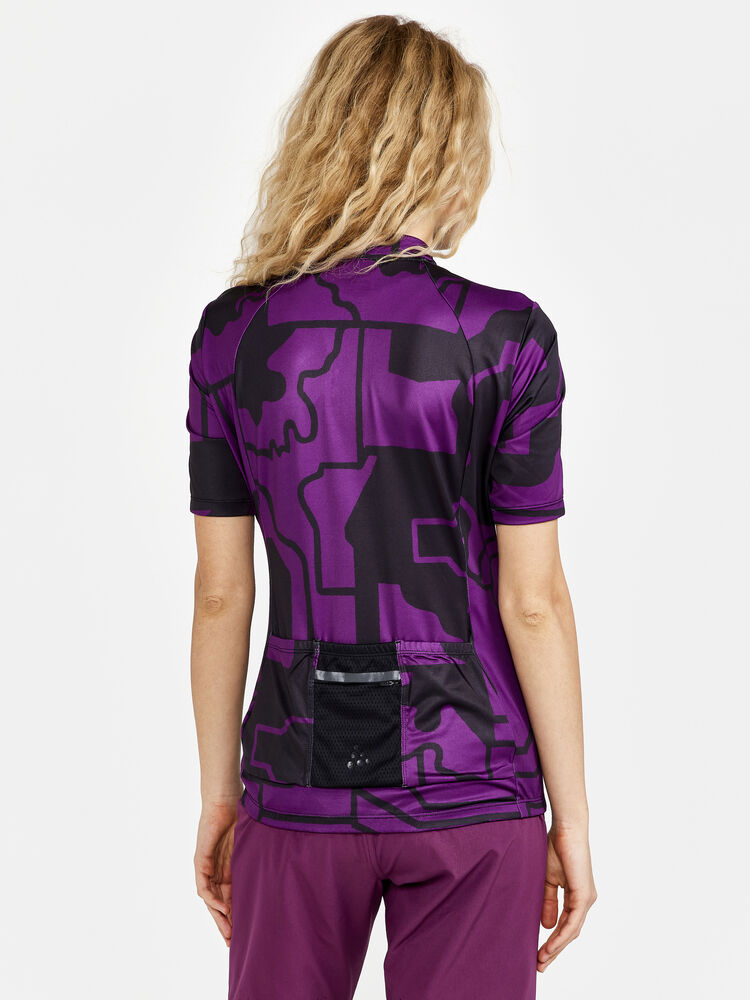 Craft Adv Bike Offroad SS Jersey W - BLOSSOM-BLACK [465999] / XS