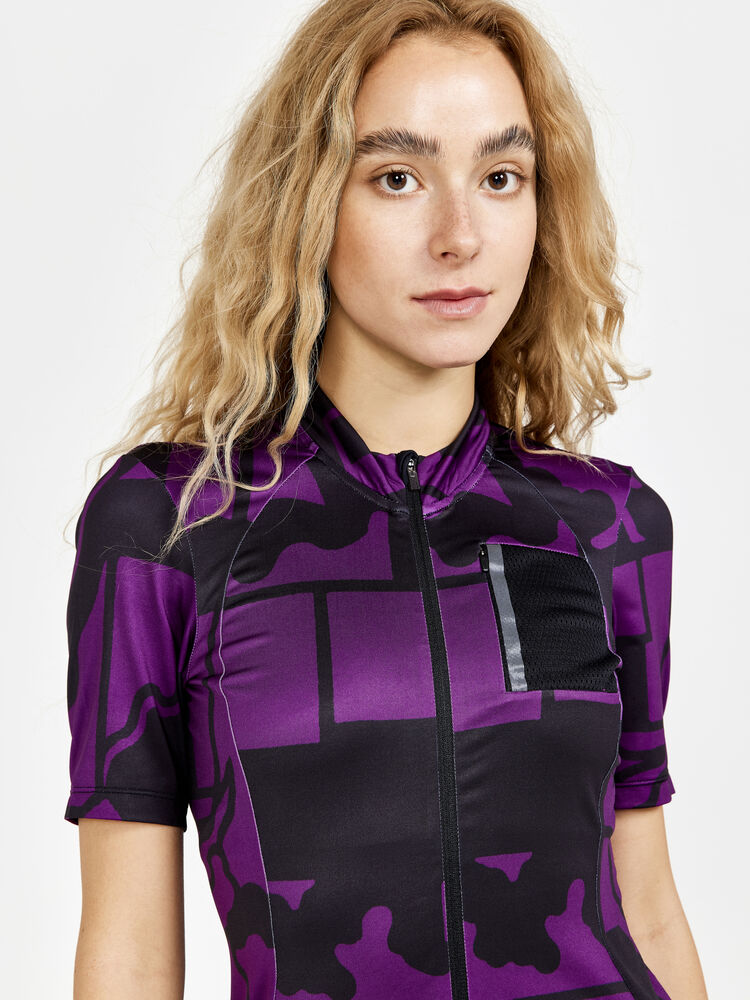 Craft Adv Bike Offroad SS Jersey W - BLOSSOM-BLACK [465999] / XS