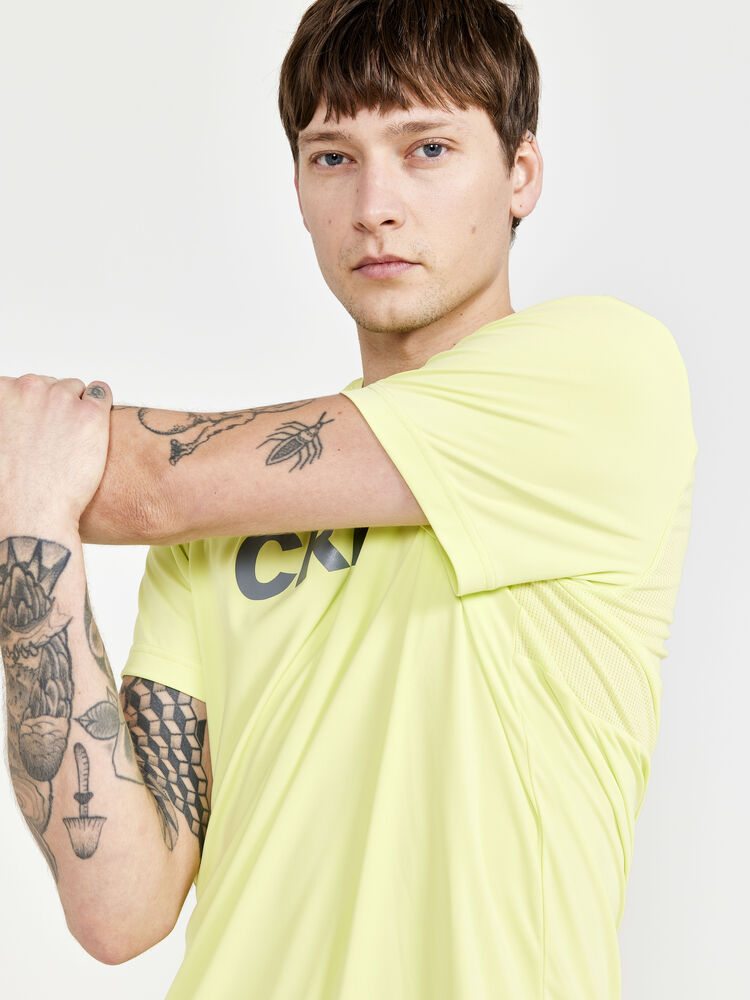 Craft Core Charge SS Tee M - GIALLO [541000] / XS