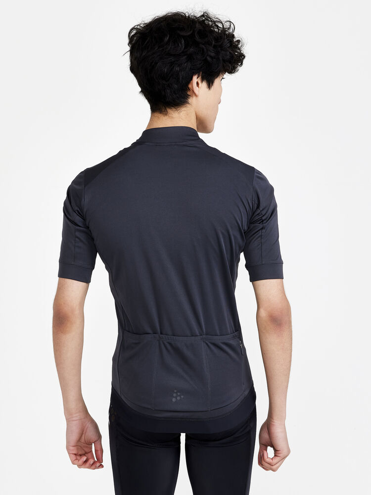 Craft CORE Essence Jersey Tight Fit M - Ashpalt-Roxo (retail) [995486] / XS
