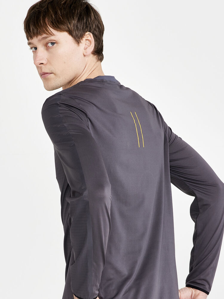 Craft PRO Hypervent LS Wind Top M - GRANITE-CALM [985543] / XS