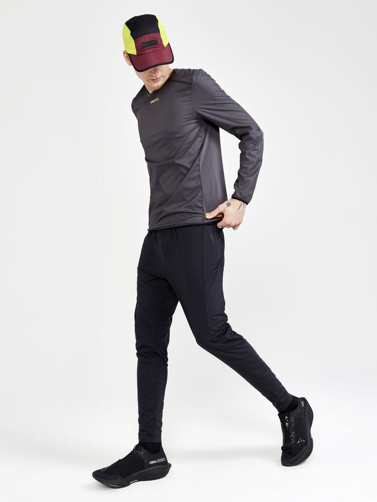 Craft PRO Hypervent LS Wind Top M - GRANITE-CALM [985543] / XS