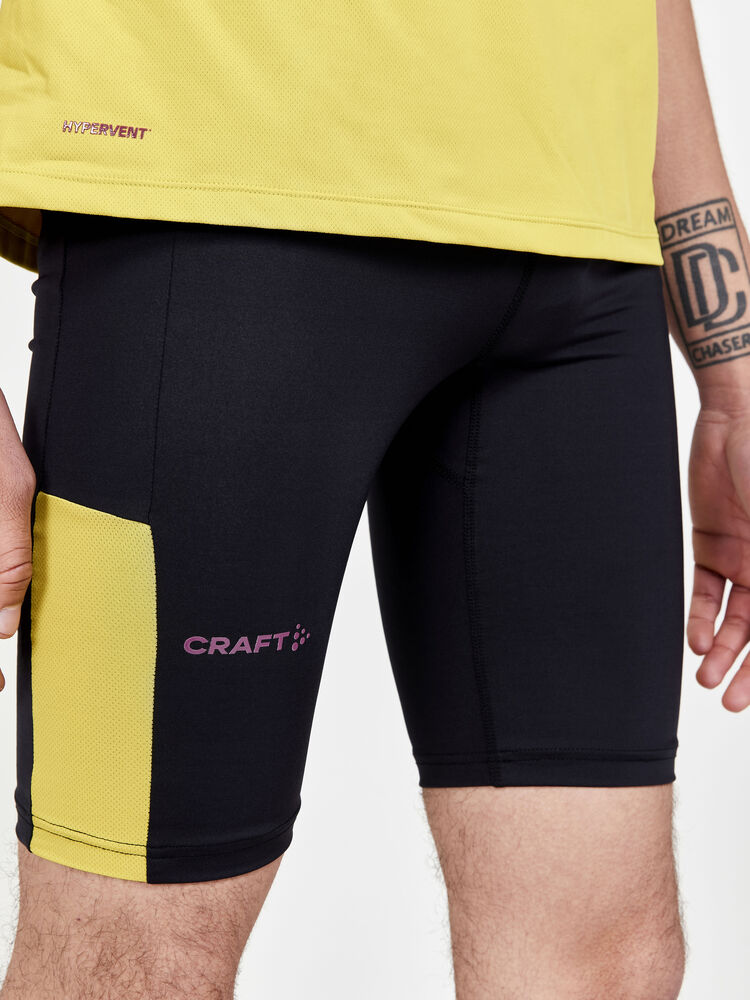 Craft PRO Hypervent Short Tights M - BLACK-CRESS [999542] / XS