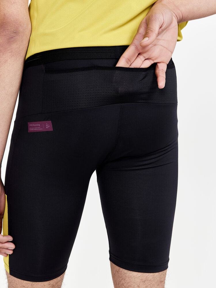 Craft PRO Hypervent Short Tights M - BLACK-CRESS [999542] / XS