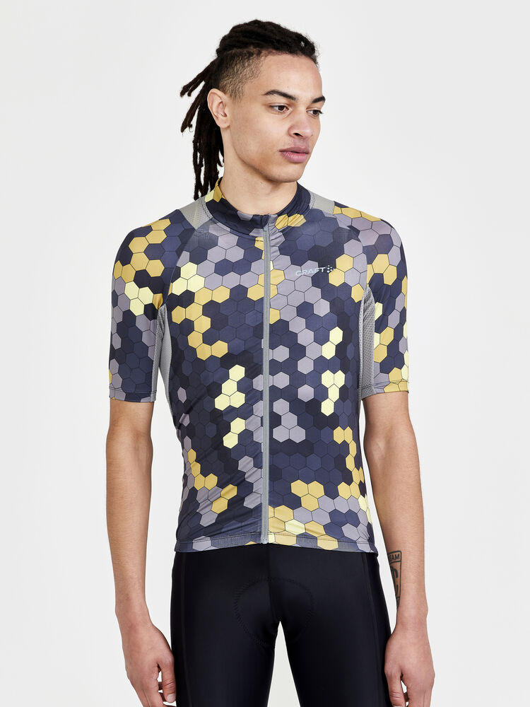 Craft Adv Endur Graphic Jersey 1 M - MULTI-GIALLO [007541] / XS