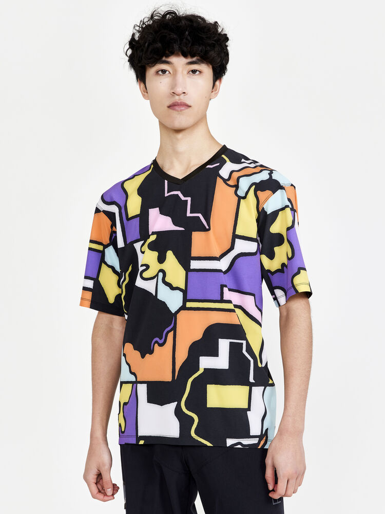 Craft Adv Bike Offroad SS Tee M - MULTI-GUM [007718] / XS