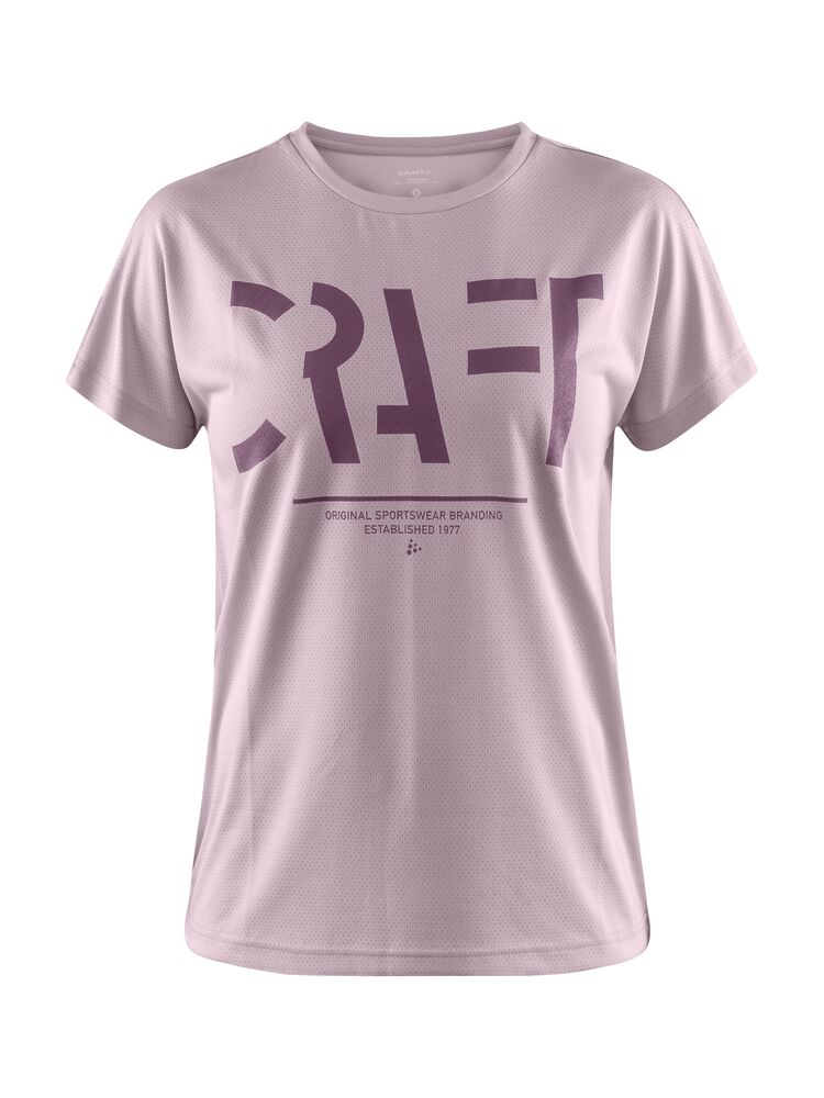 Eaze SS Logo Mesh Tee W från Craft