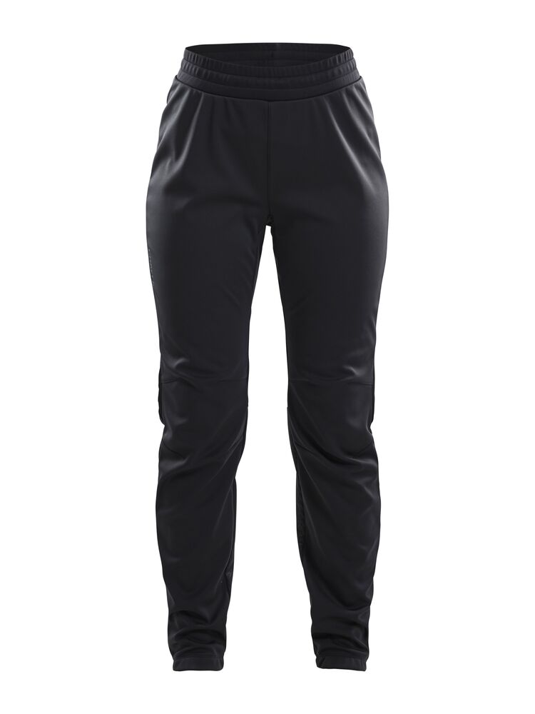 Craft Warm Train Pant W - BLACK-TRANSPARENT GREY [999003] / XS