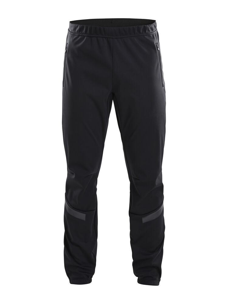 Craft Warm Train Pant M - BLACK-TRANSPARENT GREY [999003] / XS