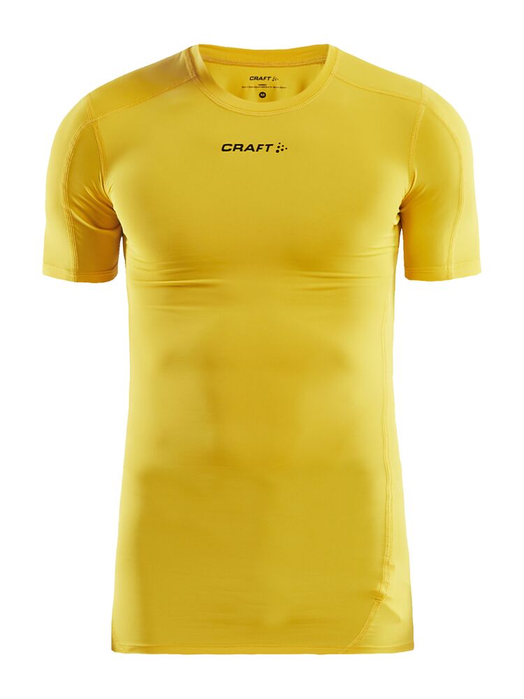 Pro Control Compression Tee från Craft i Sweden yellow