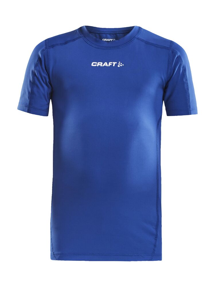 Craft Pro Control Compression Tee Jr - Club Cobalt [346000] / 122/128
