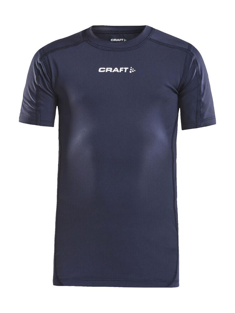 Pro Control Compression Tee Jr från Craft i Marinblå