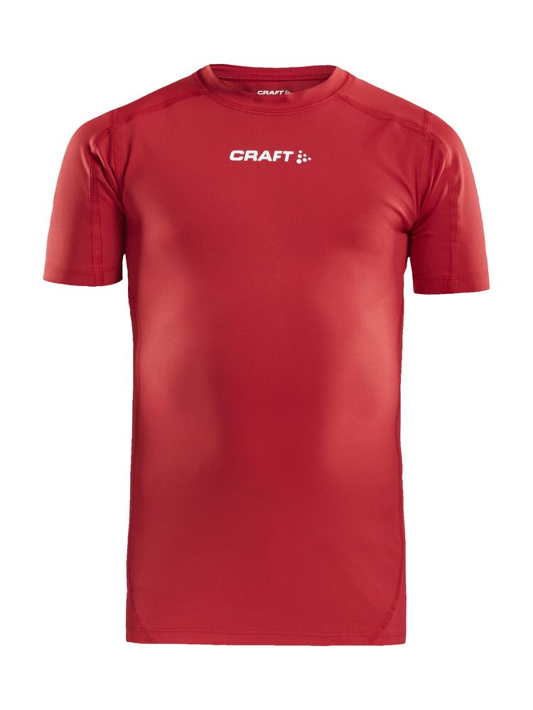 Pro Control Compression Tee Jr från Craft i Bright red