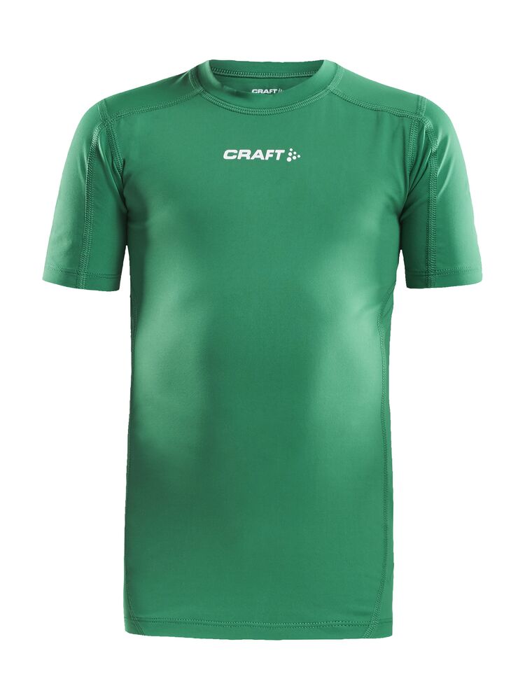 Pro Control Compression Tee Jr från Craft i Team green