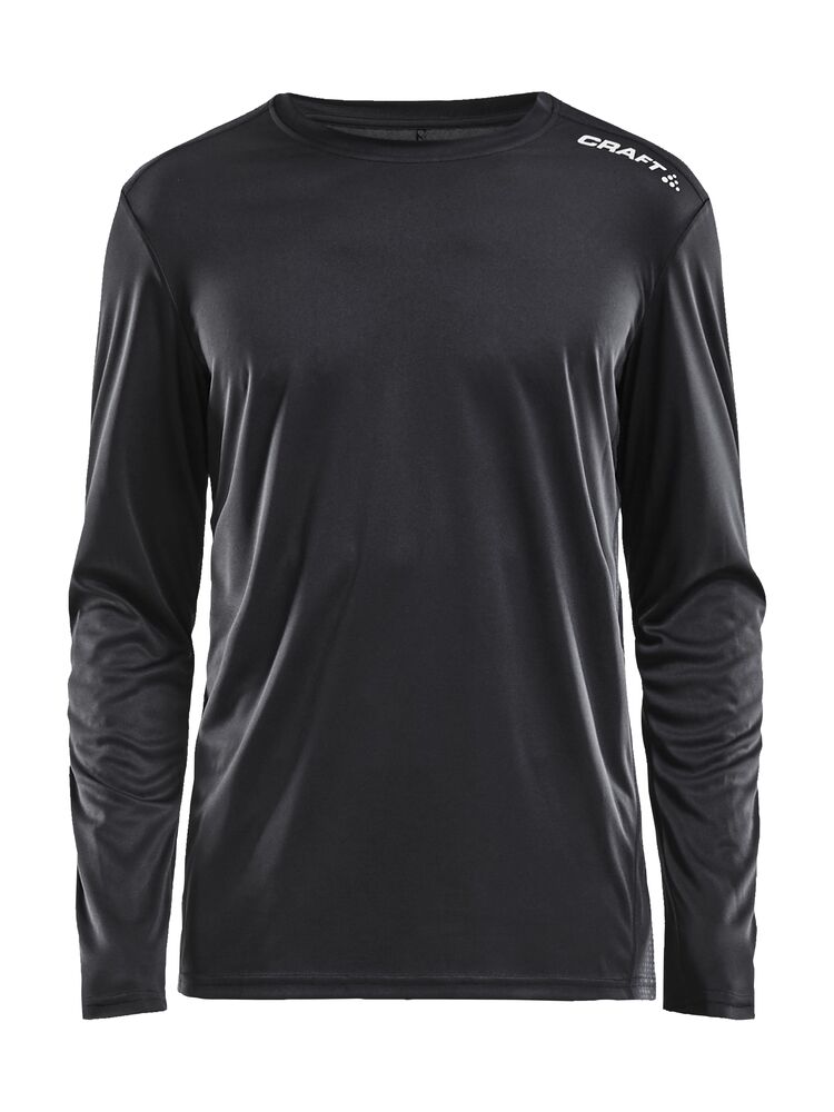 Craft Rush LS Tee M - Black AW25 [999000] / XS