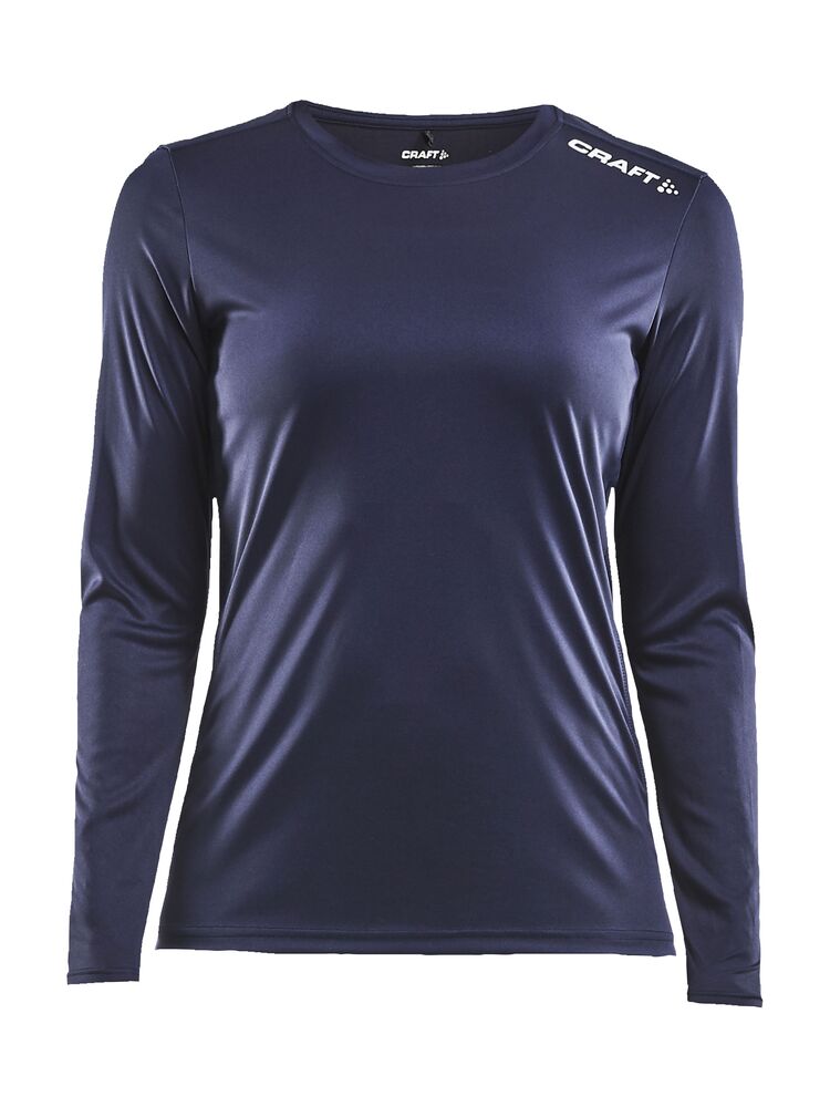 Rush LS Tee W från Craft i Marinblå