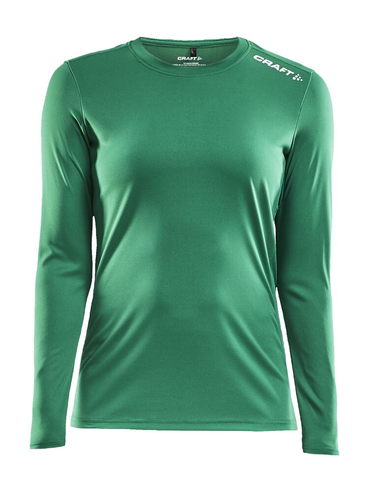 Rush LS Tee W från Craft i Team green