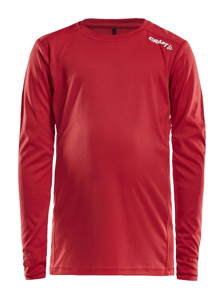Rush LS Tee Jr från Craft i Bright red