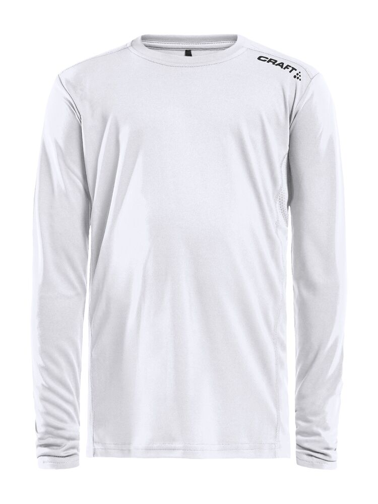 Rush LS Tee Jr från Craft i Vit