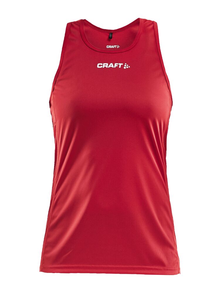 Rush Singlet W från Craft i Bright red