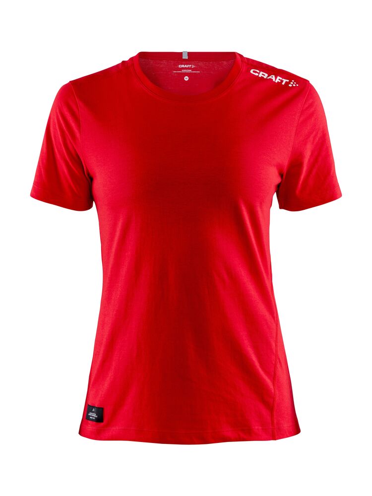 Community Mix SS Tee W från Craft i Bright red