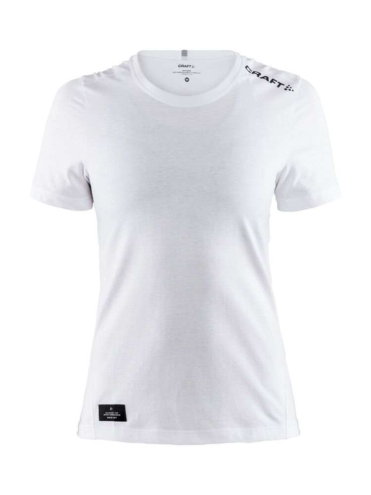 Community Mix SS Tee W från Craft i Vit