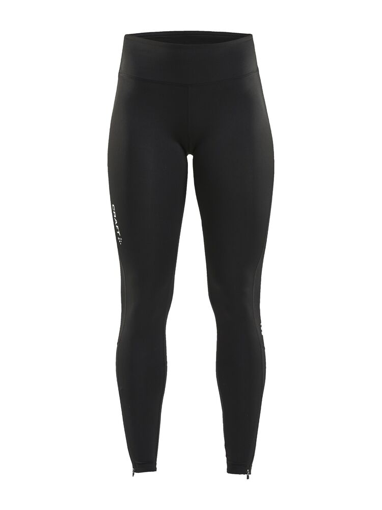 Craft Rush Zip Tights  W - BLACK-BLACK [999999] / XS