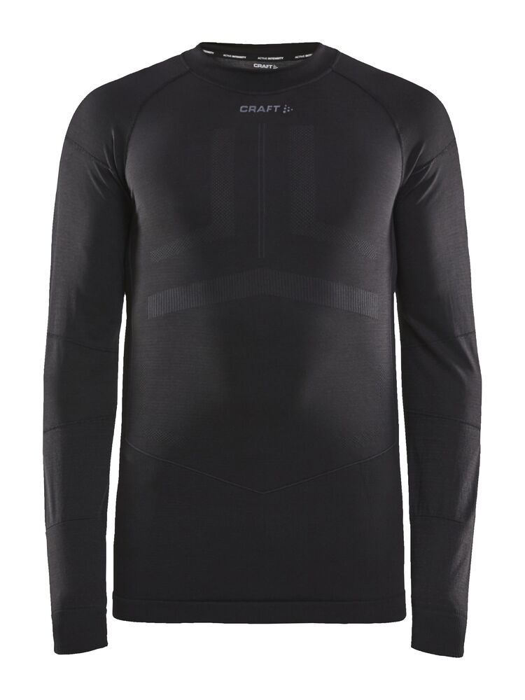 Craft Active Intensity CN LS M - Black/Asphalt AW25 [999995] / S