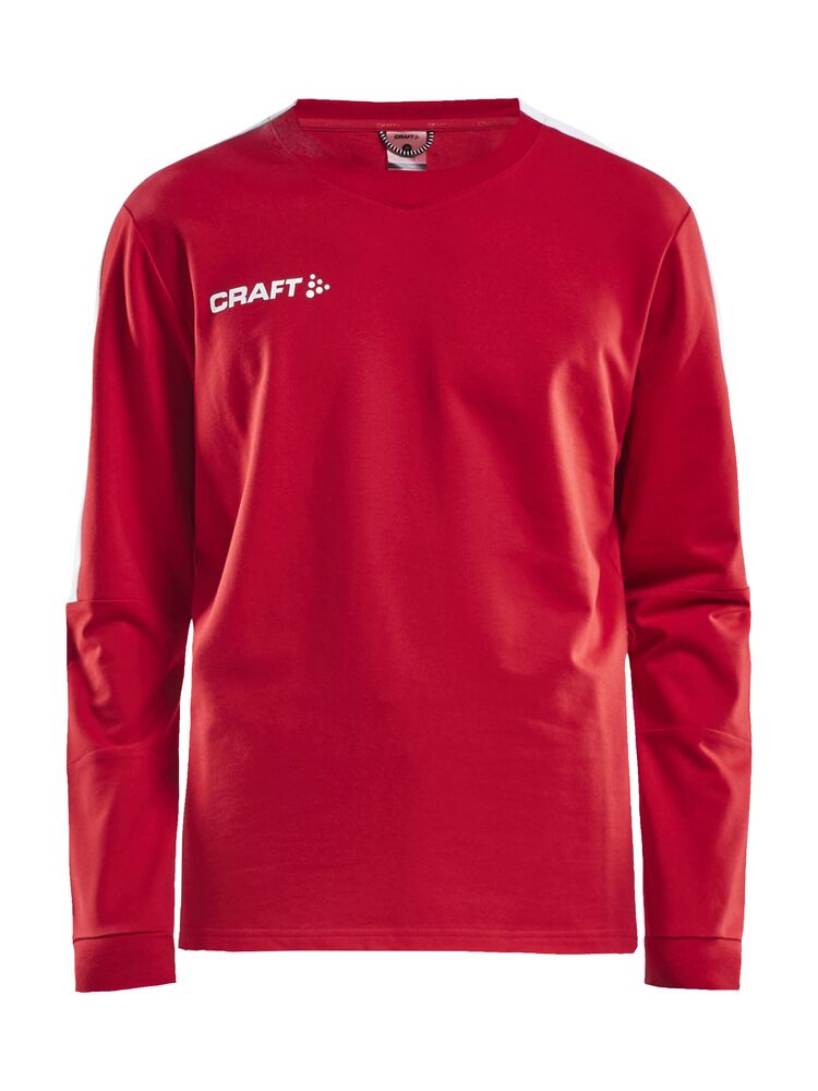 Craft Progress GK Sweatshirt M - BRIGHT RED-WHITE [430900] / XS