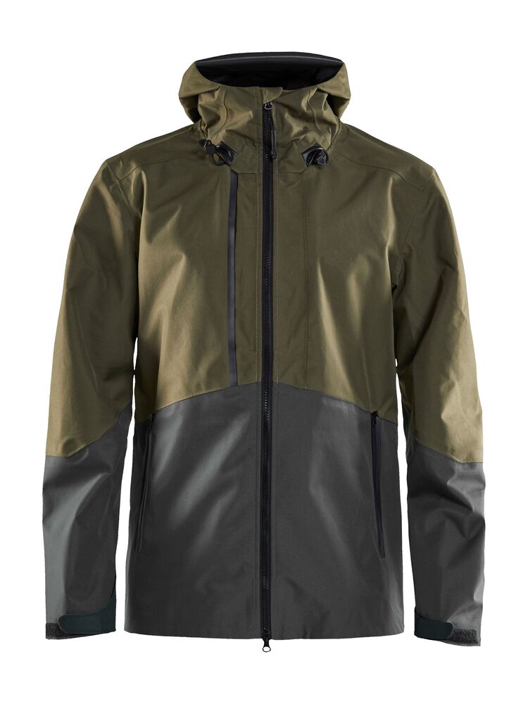 Block shell jkt M från Craft i Woods/Asphalt
