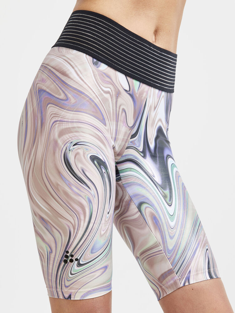 Craft FLOW Short Tights W - MULTI-MACARON [007714] / XS