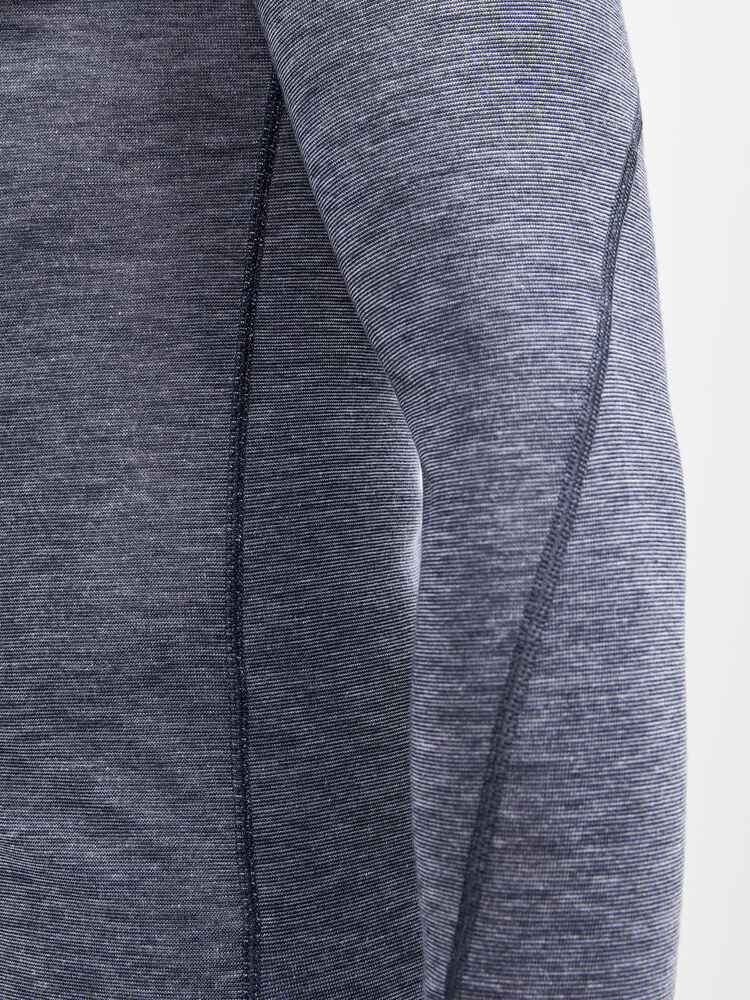 Craft CORE Wool Merino LS Tee M - Blaze-Melange (retail) [396200] / XS