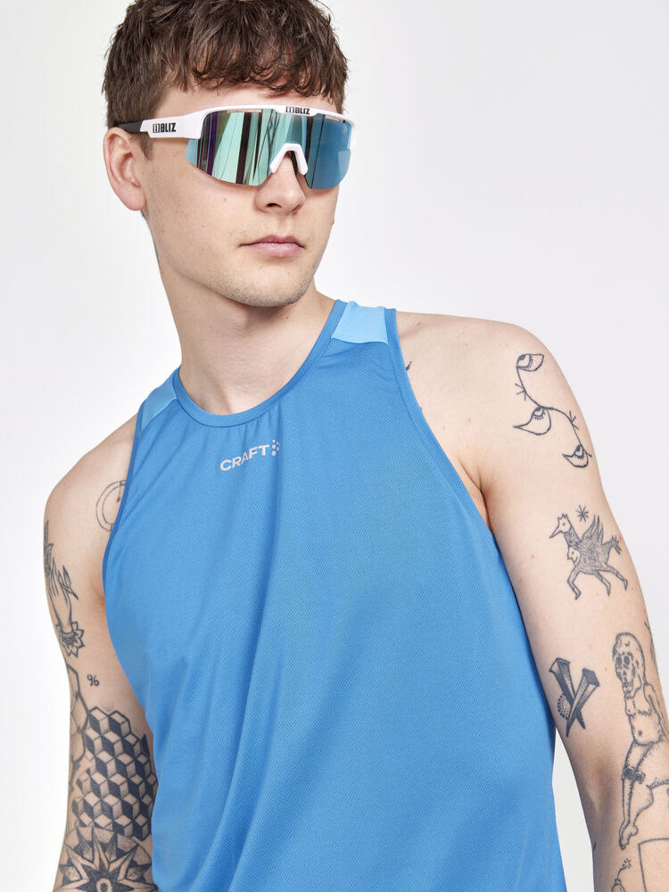 Craft PRO Hypervent Singlet M - Fluid -Zenith [379307] / XS