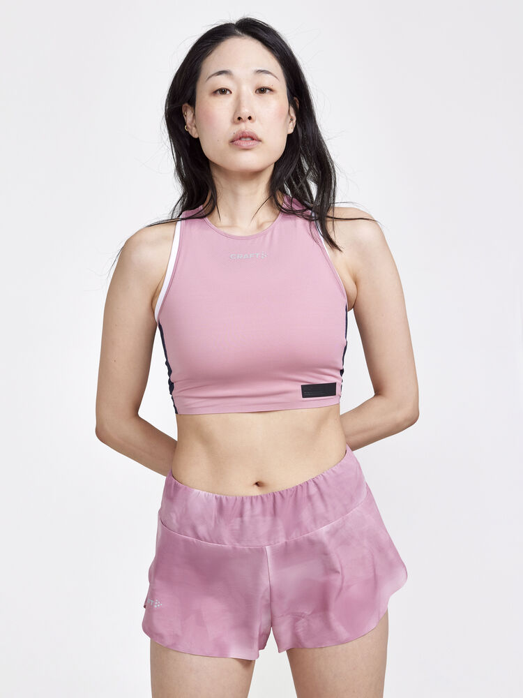 Craft PRO Hypervent Cropped Top W - Dawn-Blaze [743396] / XS