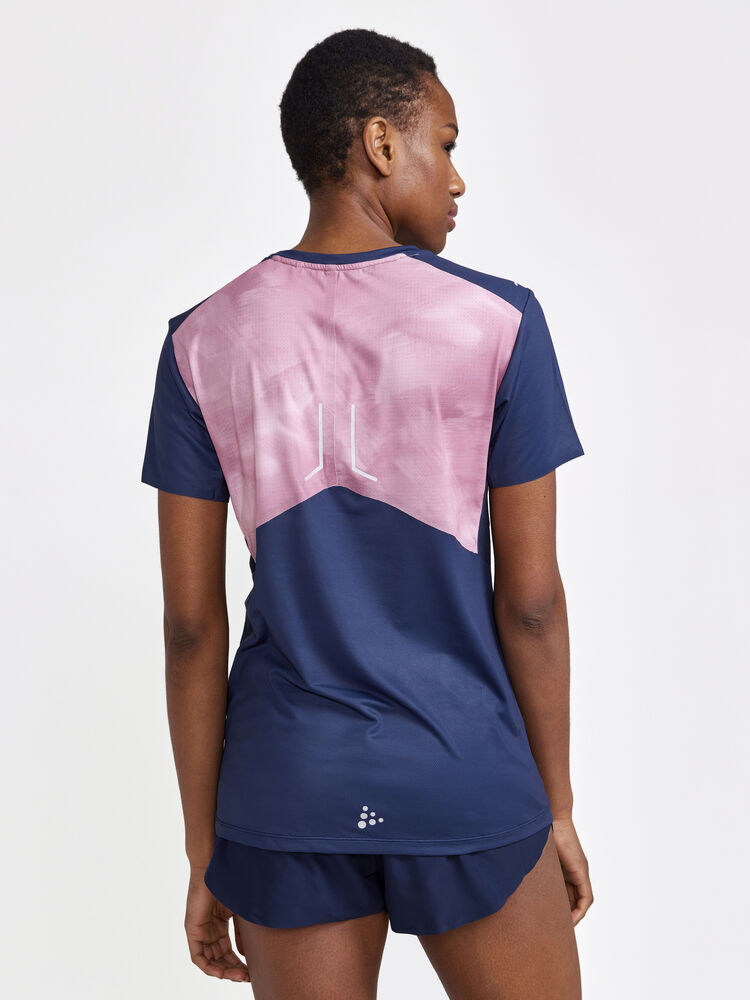 Craft PRO Hypervent SS Tee W - Blaze/ Multi (retail) [396007] / XS
