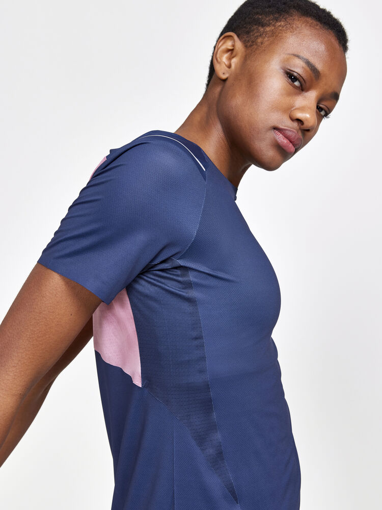 Craft PRO Hypervent SS Tee W - Blaze/ Multi (retail) [396007] / XS