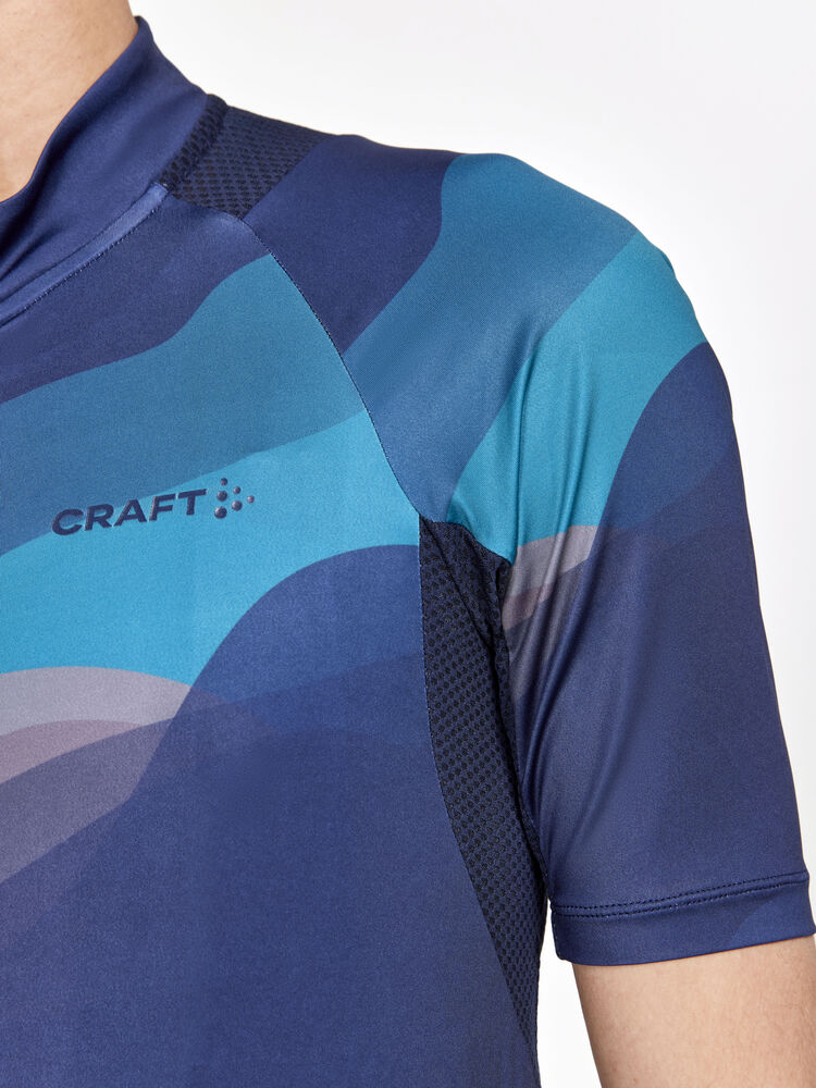Craft Adv Endur Graphic Jersey 1 M - Aquamarine-Multi [327007] / XS